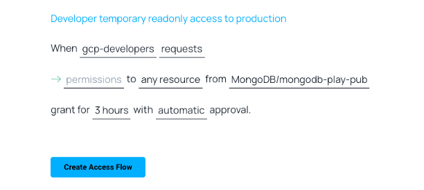 Automatic Access to MongoDb for Developers – Apono Access Automation
