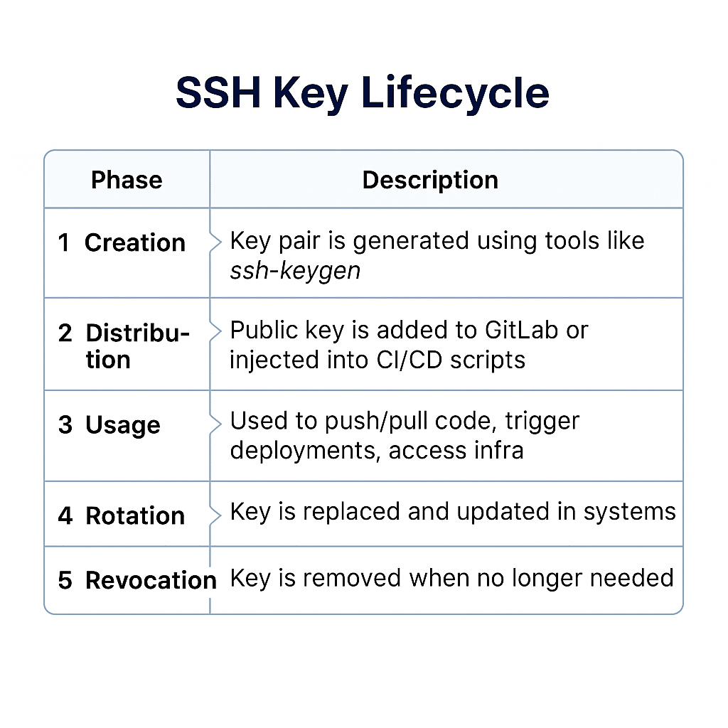 SSH Key Lifecycle