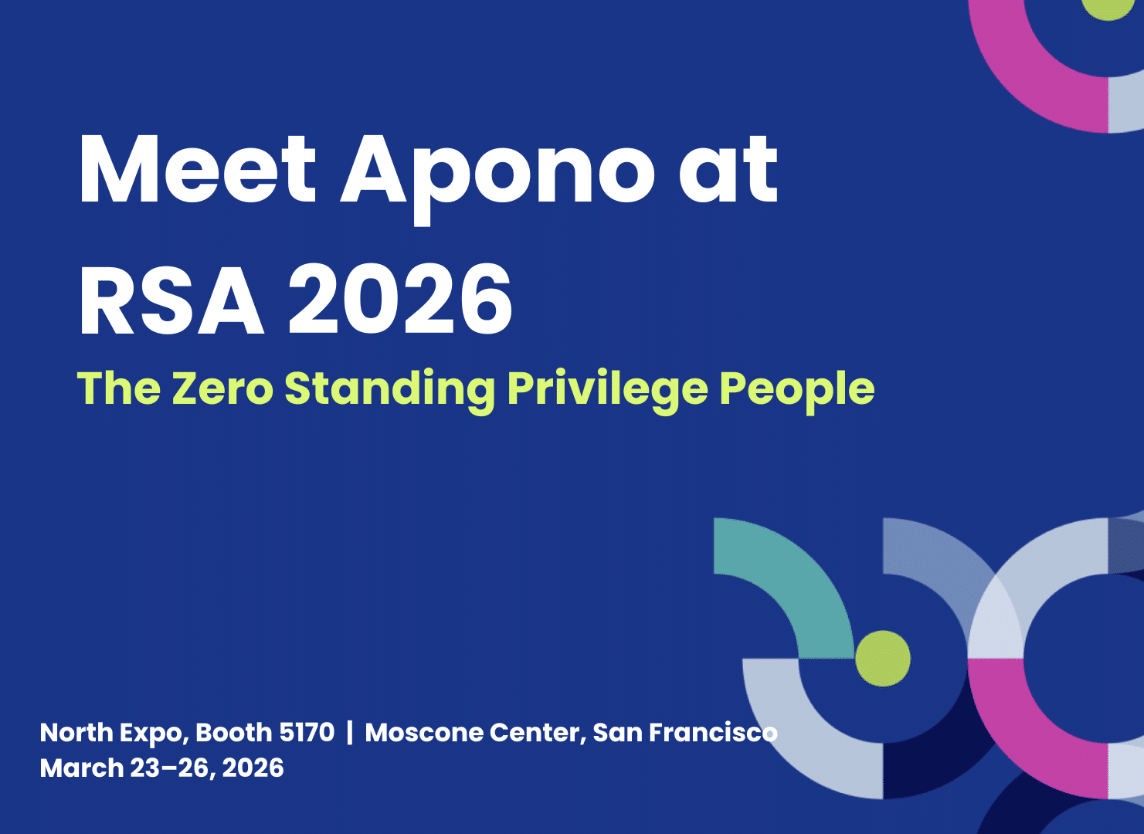 Meet Apono at RSA 2026: The Zero Standing Privilege People resource thumbnail