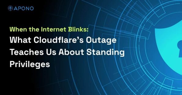 When the Internet Blinks: What Cloudflare’s Outage Teaches Us About Standing Privileges post thumbnail